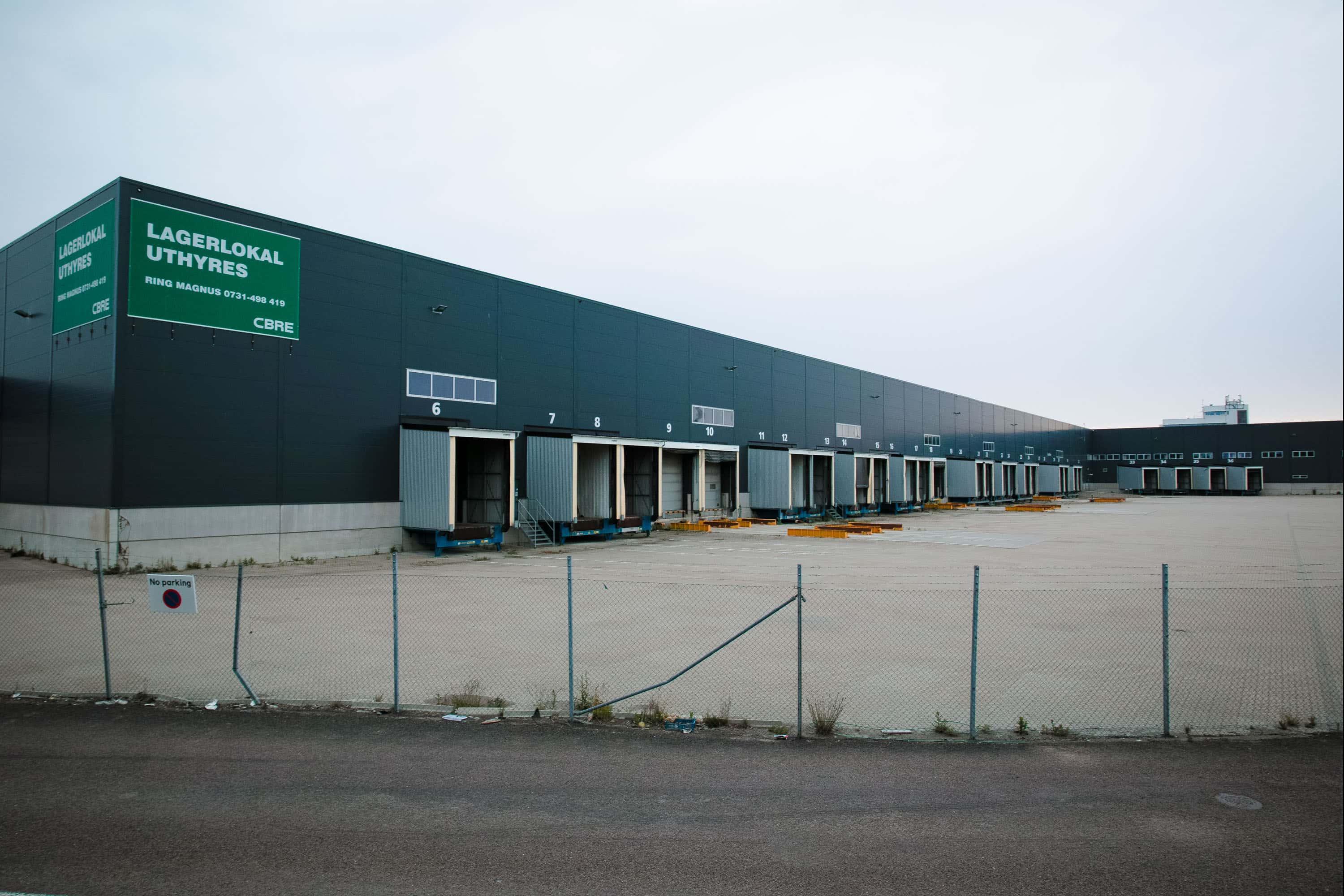 Logistiklager i Göteborgs Hamn