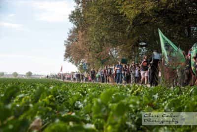 Demonstration i Hambacher Forst